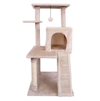 Rascador para gatos beige