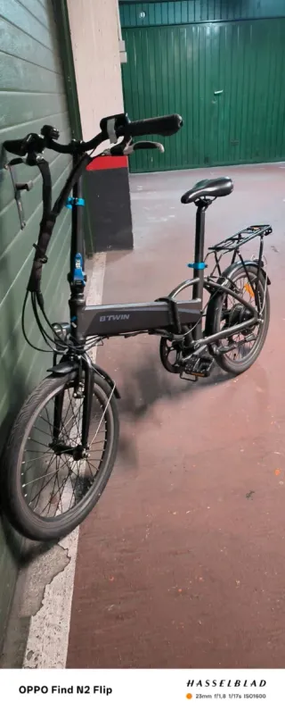 Bicicleta Eléctrica Plegable (sin batería)