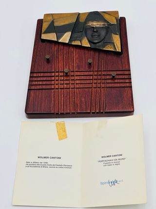 Portachiavi design italiano anni '70 firmato