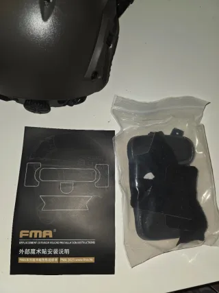 Casco táctico negro FMA.