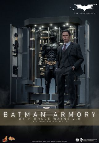 Hot Toys MMS750 Armería Batman 2.0