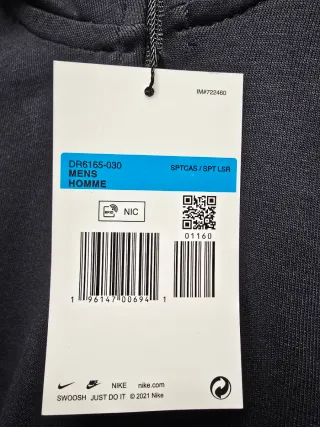 Conjunto Nike Tech Fleece Azul M-L-XL