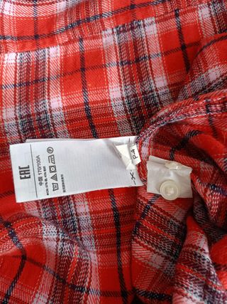 Camisa cuadros GAP T. L