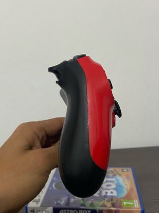 Mando PS4 Rojo/Negro Original