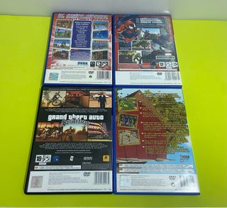 12 Cajas PlayStation 2