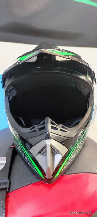 Casco de moto off-road