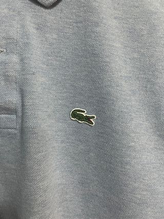 Polo Lacoste Azul Celeste
