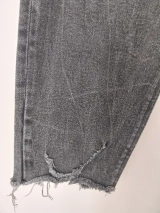 Tejanos negros Pull&Bear rotos