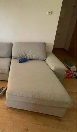 Módulo Chaise Longue KIVIK Ikea Gris