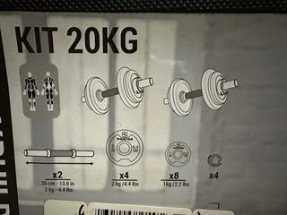 Kit Mancuernas 20kg Bodybuilding