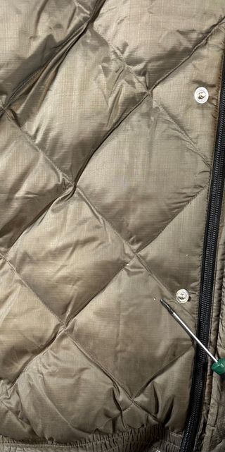 Chaqueta acolchada Reebok verde talla M