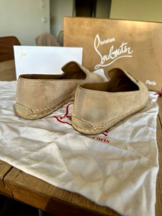Alpargatas Christian Louboutin Beige