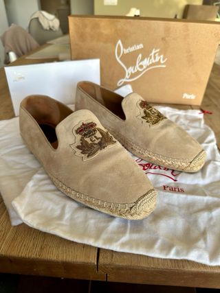 Alpargatas Christian Louboutin Beige