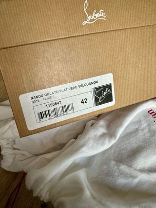 Alpargatas Christian Louboutin Beige