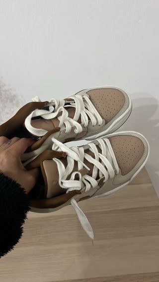 Zapatillas Jordan Beige y Marrón