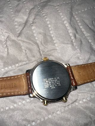 Reloj Orient Cuero Dorado