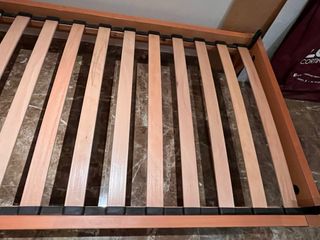 Somier de madera individual