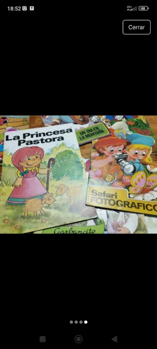 Lote de 7 cuentos años 80 varios titulos