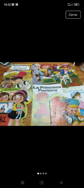 Lote de 7 cuentos años 80 varios titulos