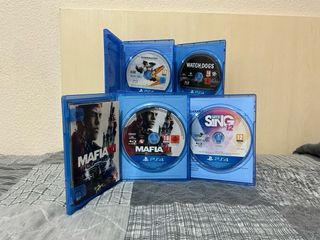 Confezione 4 Giochi PS4 (Mafia III con MAPA + 3 giochi)