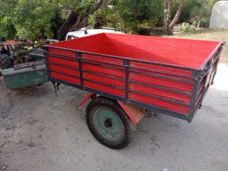 Motocultor Agria 21 CV con remolque