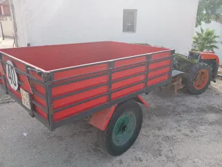 Motocultor Agria 21 CV con remolque