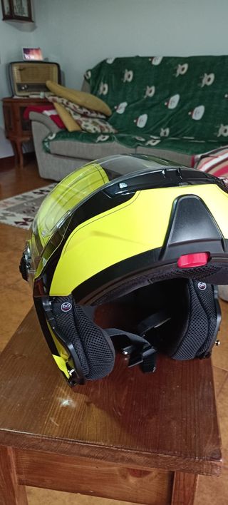 Casco Moto Apribile LS2 Giallo