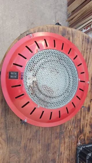 Brasero Elettrico Rosso
