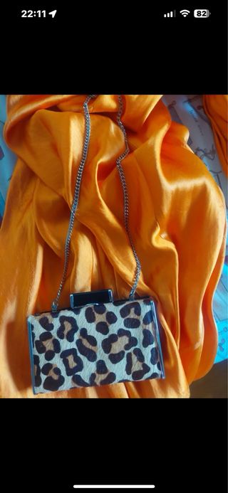 Bolso Zara Animal Print.