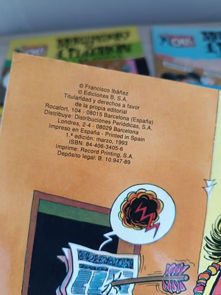 MORTADELO Y FILEMÓN 1aed Ed. B 1992-93 - 13 de 15