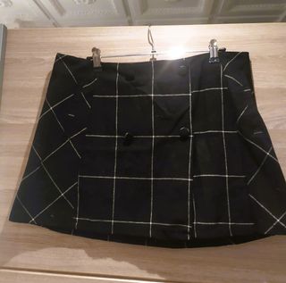Falda cuadros Pull&Bear