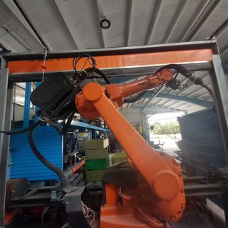 Robot de Soldadura ABB Estación Soldadura