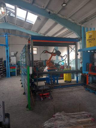 Robot de Soldadura ABB Estación Soldadura