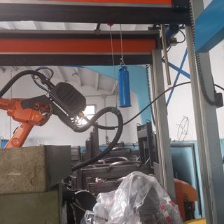 Robot de Soldadura ABB Estación Soldadura