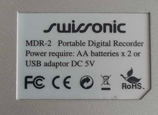 Grabadora Digital Portátil SwisSonic MDR-2
