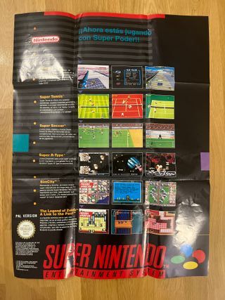 Instrucciones Súper Nintendo Originales