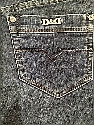 Vaqueros azul oscuro