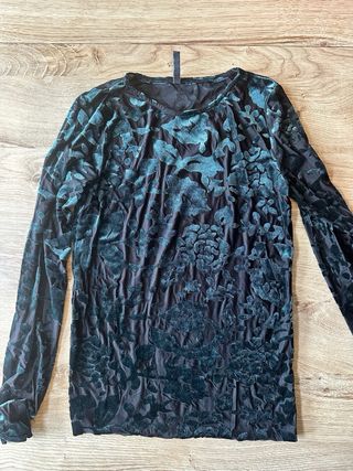 Camiseta Stradivarius semitransparente Talla S