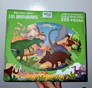 Puzle Los Dinosaurios Sassi Science 205 Piezas