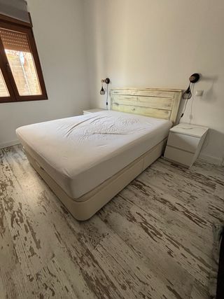 Colchón Viscoelástico y Canapé 160x200