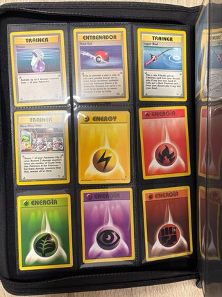 Álbum cartas Pokemon