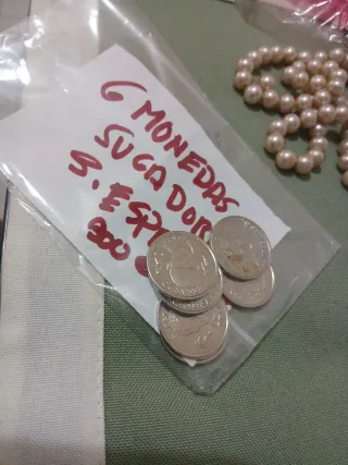 6 Monedas Jugadores España