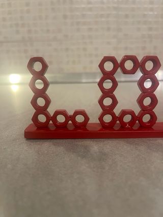 Decorazione LOVE in acciaio inox