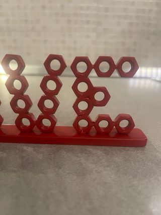 Decorazione LOVE in acciaio inox