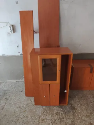 Conjunto Mueble Salón Madera