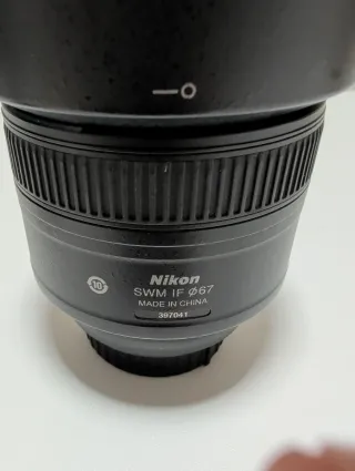 Objetivo Nikon AF-S NIKKOR 85mm f/1.8G