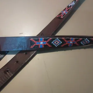 Cinturón Zara Cuero Multicolor