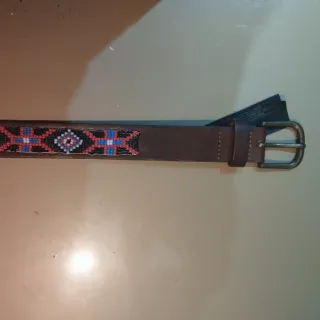 Cinturón Zara Cuero Multicolor