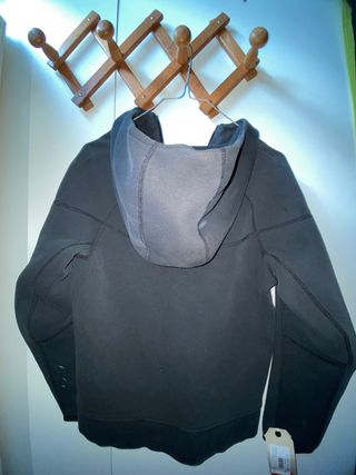 Giacca Nike nera con zip