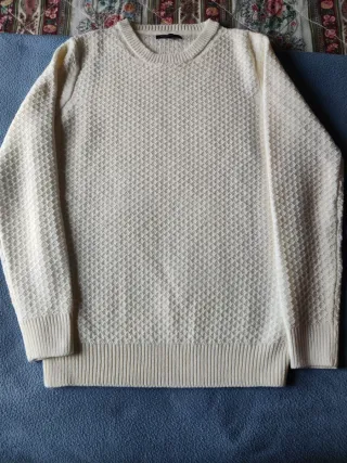 Maglione panna Henry Smith donna